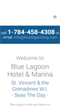 Mobile Screenshot of bluelagoonsvg.com